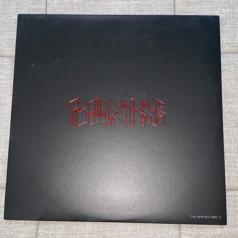 RSD released of Banks “Remixes part 2” Vinyl